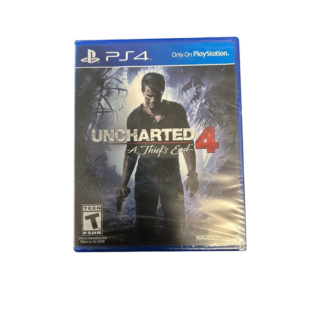 Uncharted 4: A Thiefs End PS4 Game New Sealed Naughty Dog Action Adventure